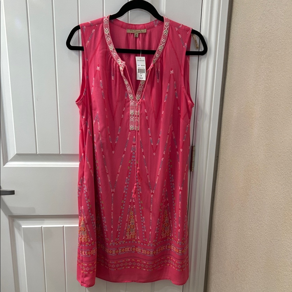 Pink Sleeveless Dress